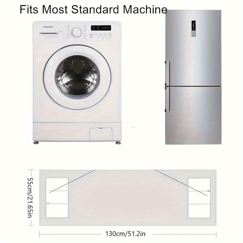 Washer and Dryer Covers for the Top,Non-Slip Dryer Top Protector