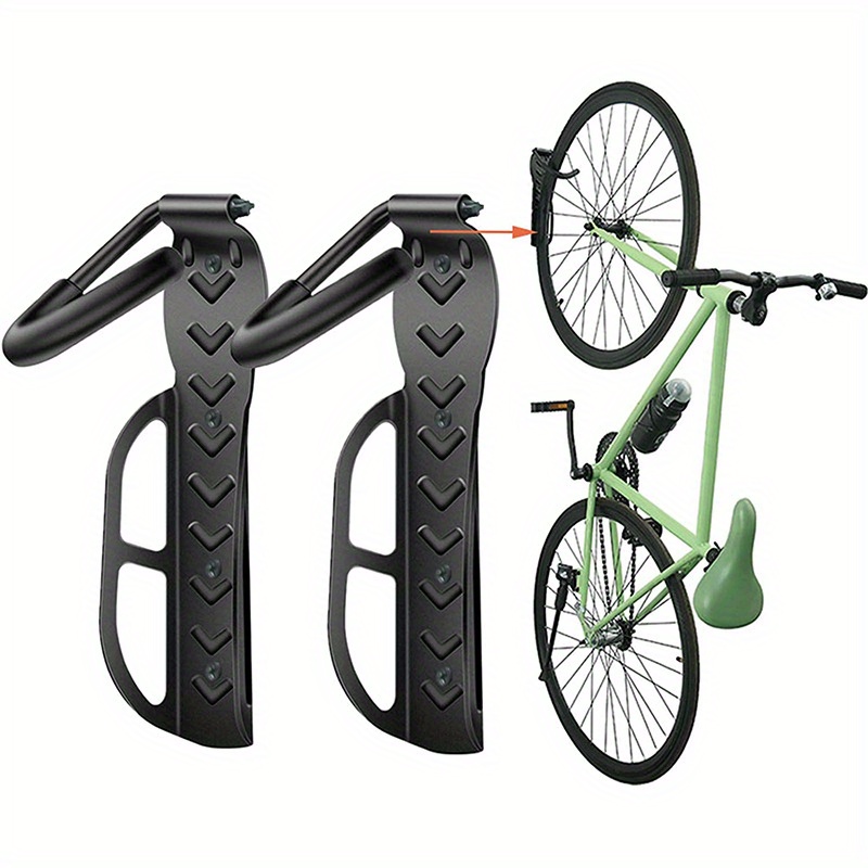 1pc Soporte de bicicleta para montaje en pared, conveniente para colgar y  separar bicicletas, soporte de bicicleta montado en la pared, suministros de