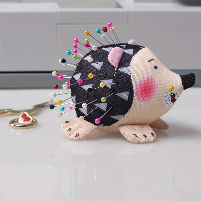 Rubber Pin Cushion Hedgehog Shape Needle Insert Bobbin Coil Storage Tray  With Sucker Needle Holder Needle Pad Multi-function Sewing Machine  Accessories And Tools - Temu Oman