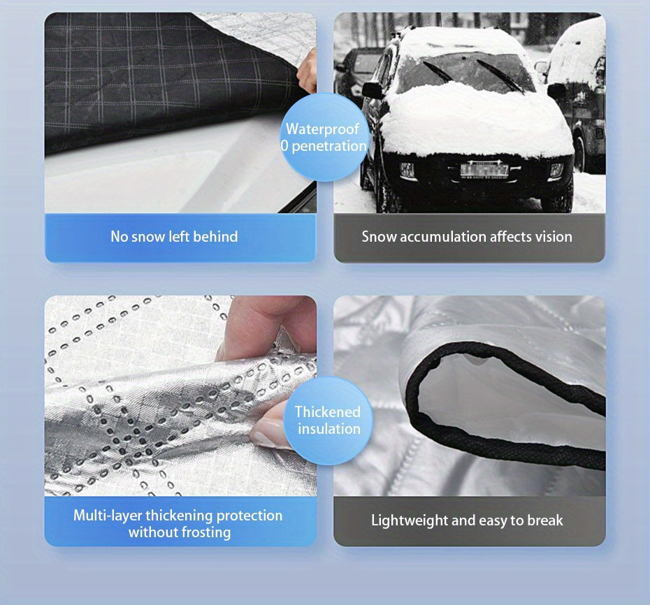 SOUTES Couverture Pare-Brise Voiture Hiver pour Dacia Jogger Extreme/Logan  MCV/Nova/Supernova, Protege Bache Pare Brise Givre avec Coques de  Rétroviseurs, Anti Neige Glace Pluie : : Auto et Moto