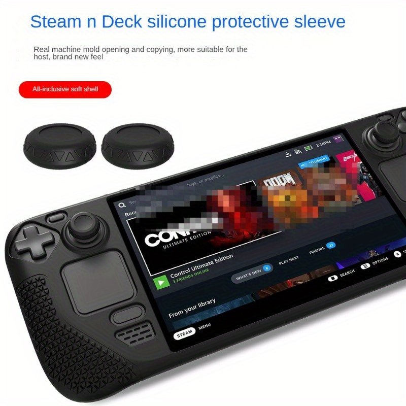 Steam Deck Accesorio Conjunto Completo Accesorios Silicona - Temu