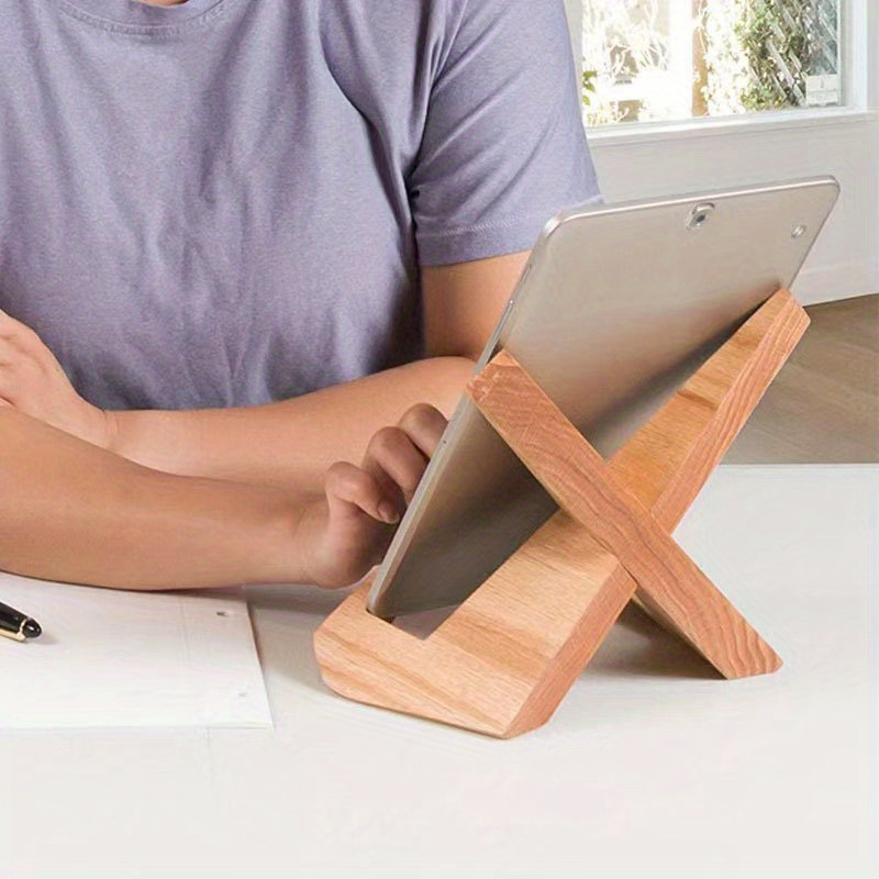 iPad Stand Wood