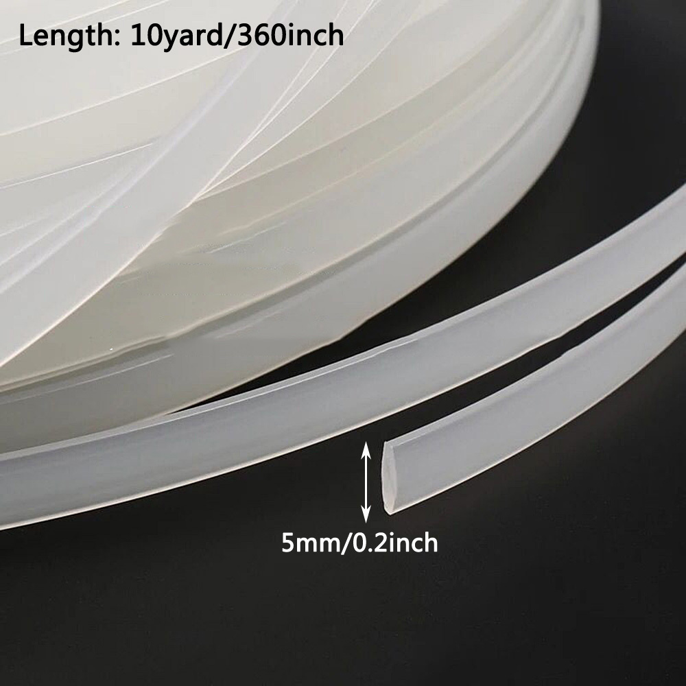 E-shop 1 Stück 10-Yard Transparenter Fischgräten-Unterwäsche-Zubehör, Plastik Transparenter Steifenstreifen, Kleidungszubehör