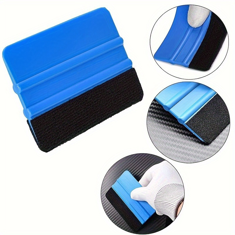 11pcs Car Wrap Tool Kit With Paint Brush Razor Squeegee Hard