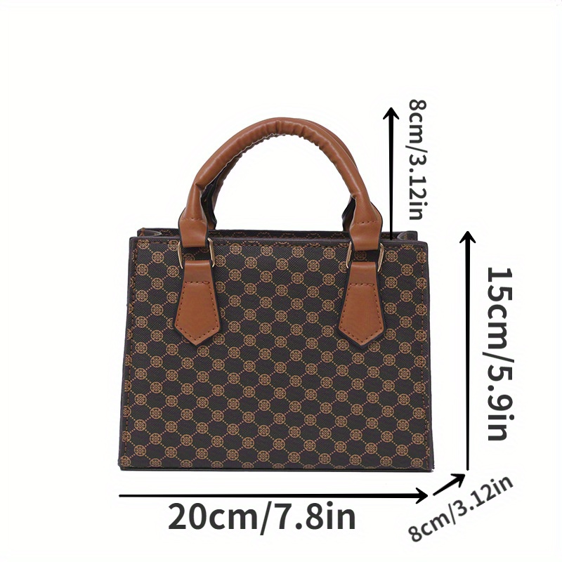 Retro Polka Dot Print Handbag, Envelope Crossbody Bag, Fashion Top Handle  Purse For Women - Temu