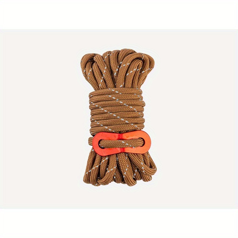 Camping Rope Reusable Thickened Windproof Polyester Silk