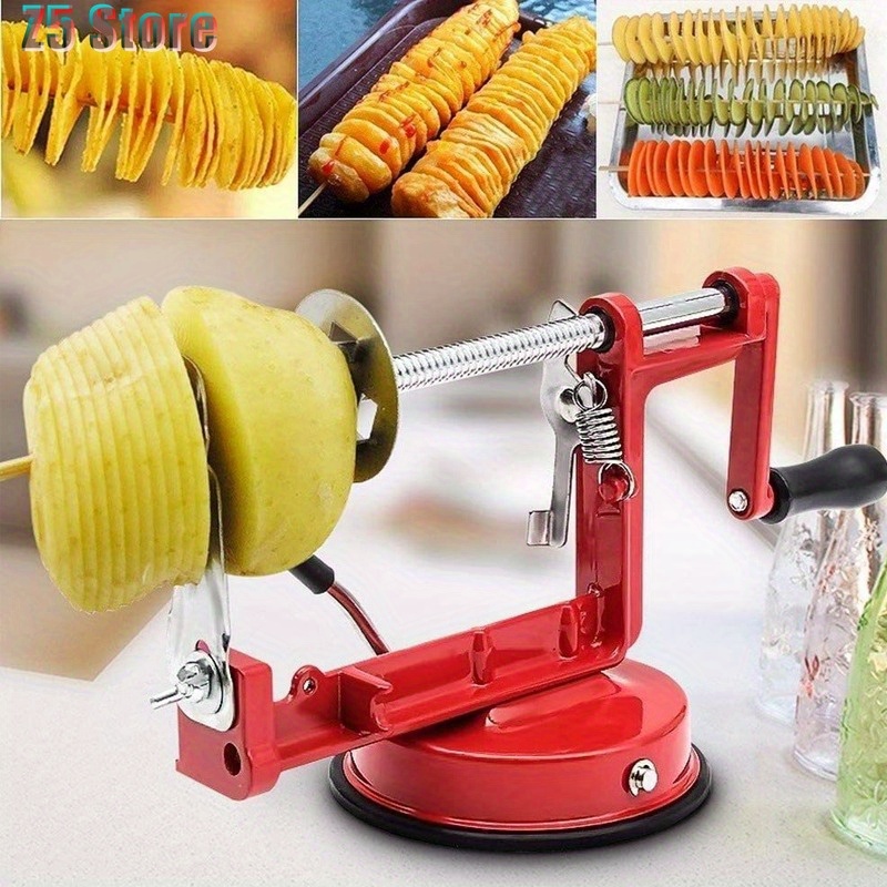 Curly Fry Cutter, Twisted Potato Slicer For Potato Carrot Cucumber