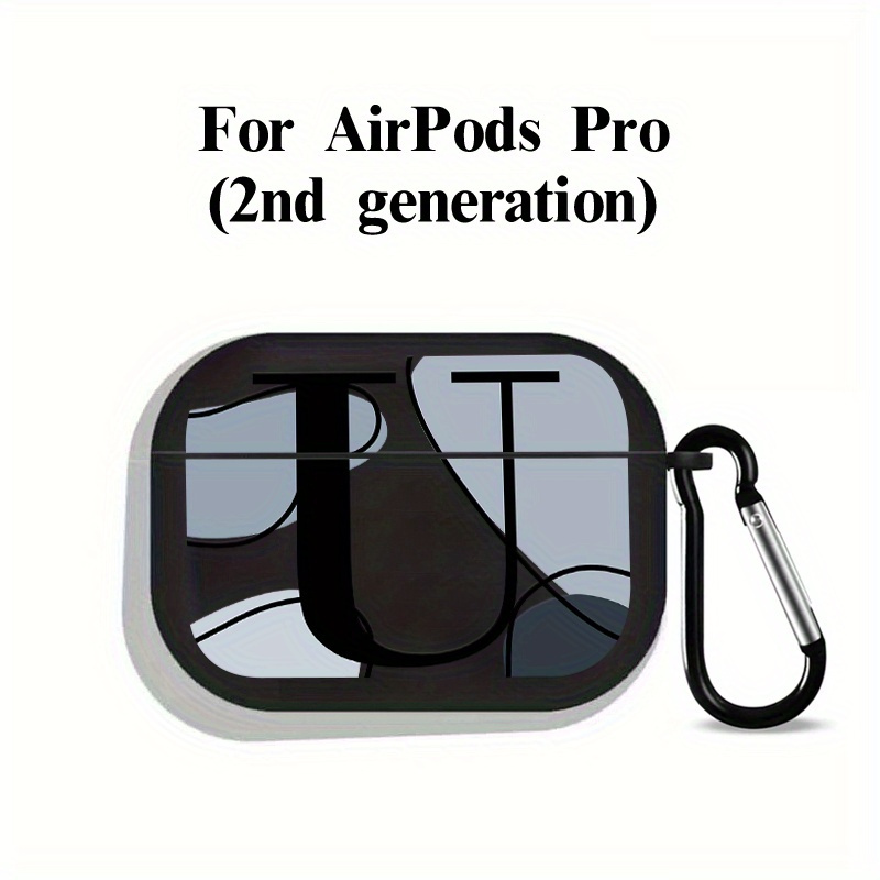 Upward Arrow Graphic Headphone Case For Airpods1/2, Airpods3, Pro, Pro (2nd  Generation), Gift For Birthday, Girlfriend, Boyfriend, Friend Or Yourself,  Black Pattern Anti-fall Silicon Headphone Case - Temu Bahrain