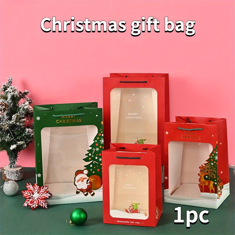 4 Packs Black Gift Bags With Tissue Paper Gift Bags For Men - Temu