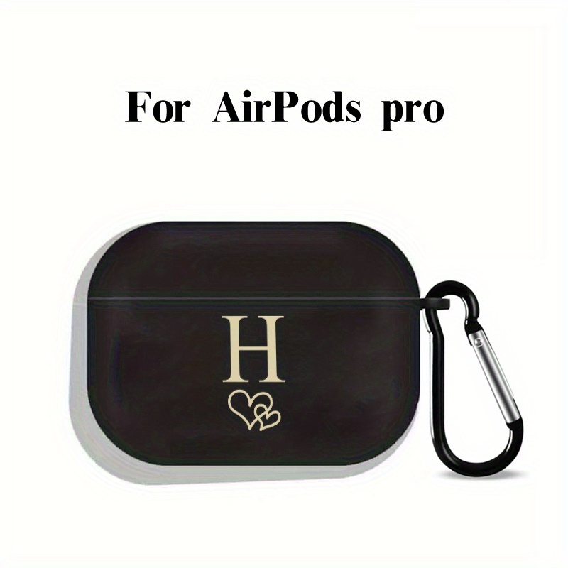 Letter H & Heart Graphic Printed Headphone Case For Airpods1/2, Airpods3,  Pro, Pro (2nd Generation), Gift For Birthday, Girlfriend, Boyfriend, Friend  Or Yourself - Temu Belgium