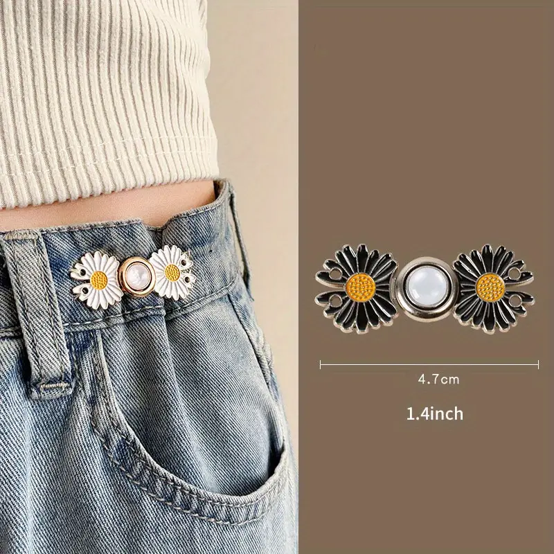 Pant Waist Tightener Jeans Buttons For Loose Jeans Pants - Temu Japan