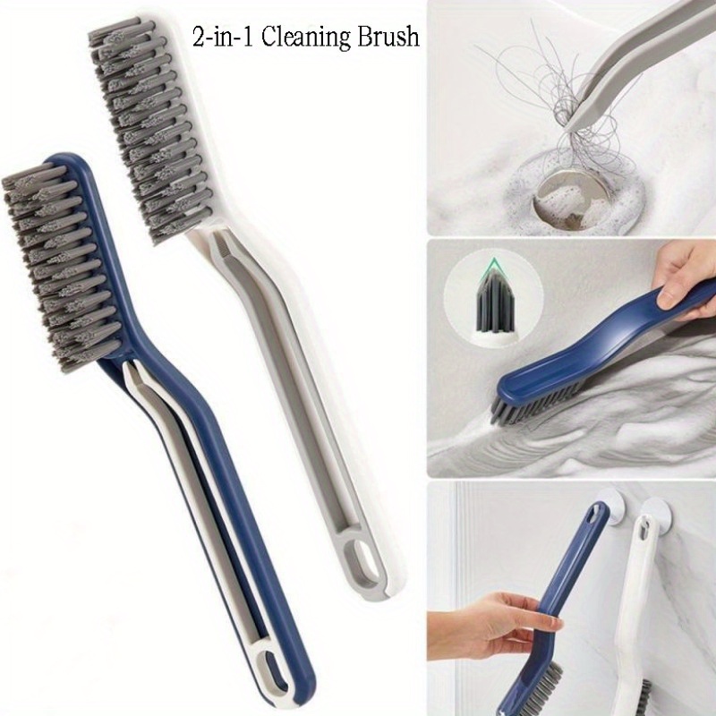 Bendable Cleaning Brush Kitchen Bathroom Faucet Wall Corner - Temu