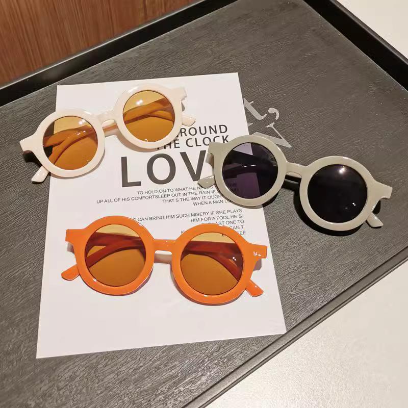 Trendy Cute Cool Vintage Sunglasses Tr90 Round Frame Travel - Temu