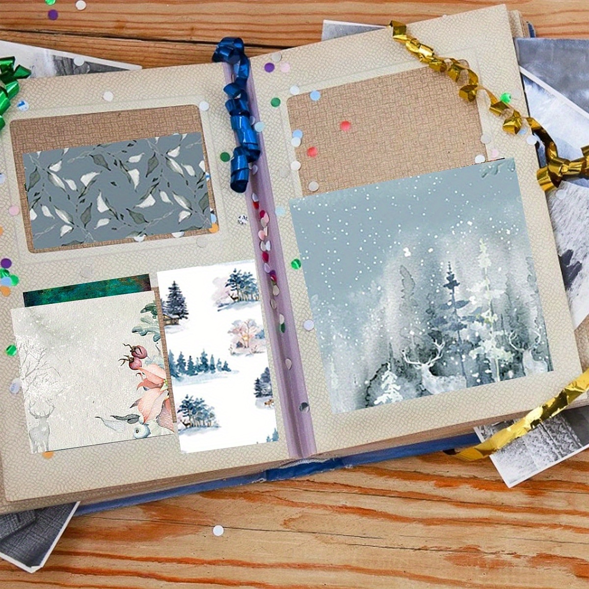 Scrap Booking Paper Junk Journal Supplies Aesthetic - Temu