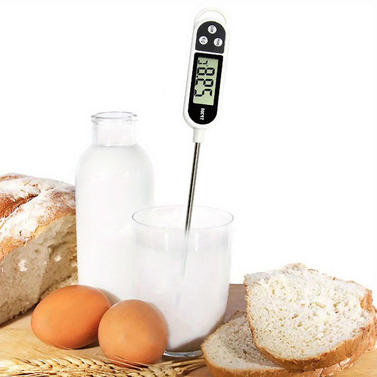 Digital Kitchen Thermometer for Bread, Candy, Yogurt, Liquids