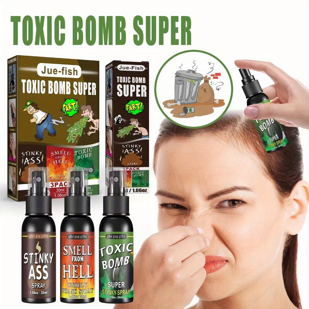 Highly Concentrated Odor Spray Prank For Adults Or Kids Prank Poop Stuff  Gift Spray April Fool Day Supplies
