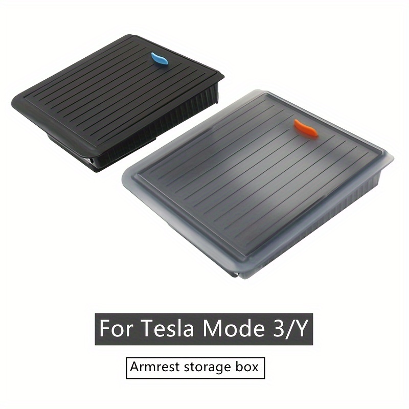For Central Control Storage Box Compartment 2021 2022 2023 Model3 Y Central  Armrest Box Storage Storage Box Accessories - Automotive - Temu