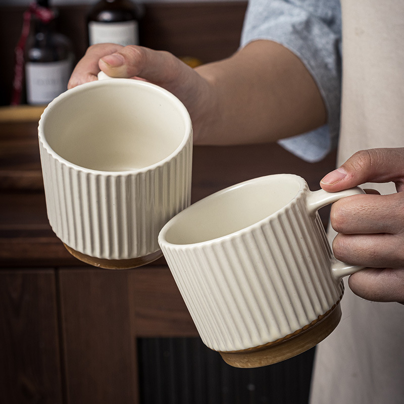 We Are Happy To Serve You Ceramic Mugs Coffee Cups 100ml/280ml