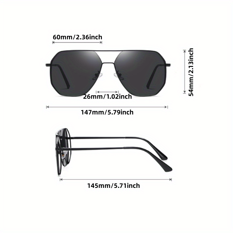 Cool Polarized Sunglasses Minimalist Men's Sunglasses Uv - Temu