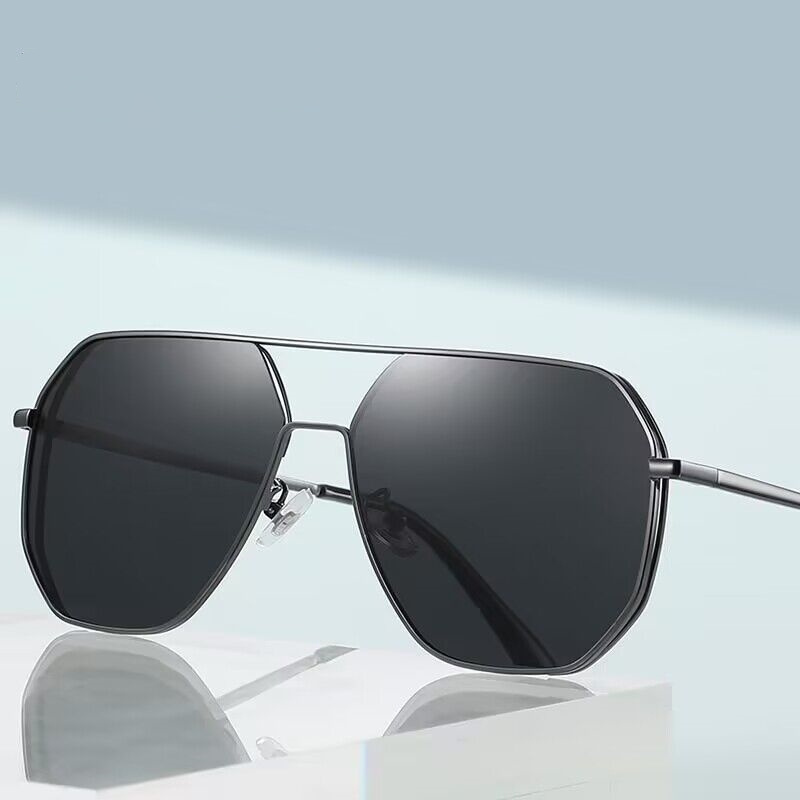 Cool Polarized Sunglasses Minimalist Men's Sunglasses Uv - Temu