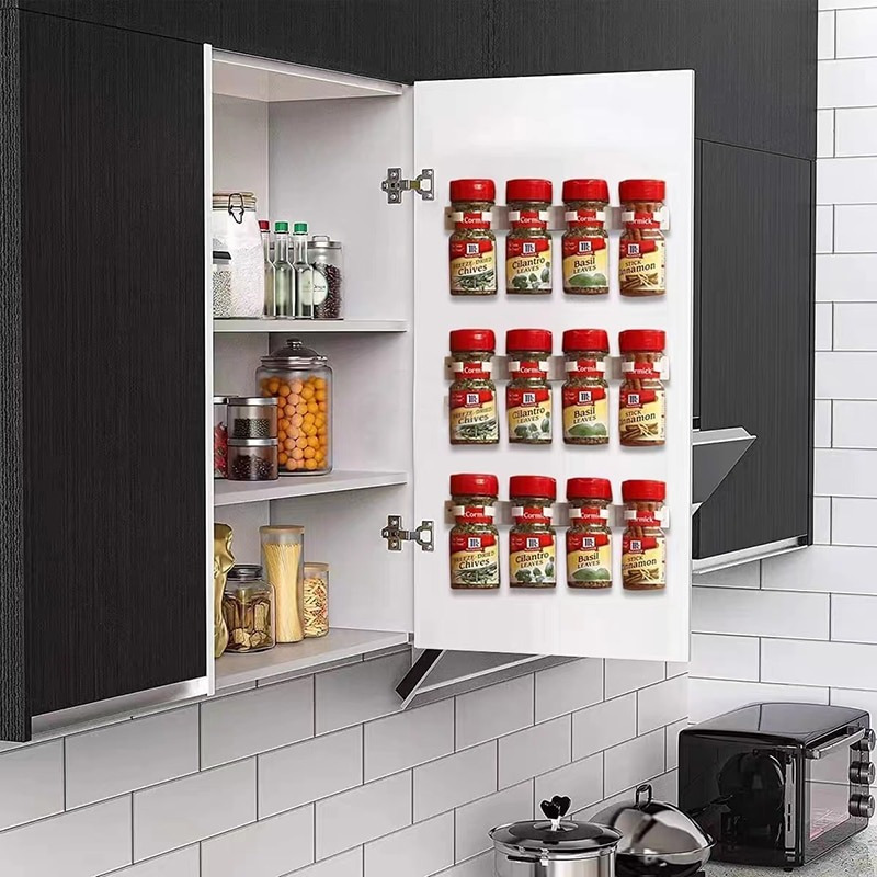 hefoths Portaspezie, Porta Spezie per Cucina, Organizer Cucina, Supporto Porta  Spezie Organizer, Scaffale in legno per Spezie, Oli, Barattoli, Bottiglie,  Naturale, 42.7x18.2x53 cm : : Casa e cucina