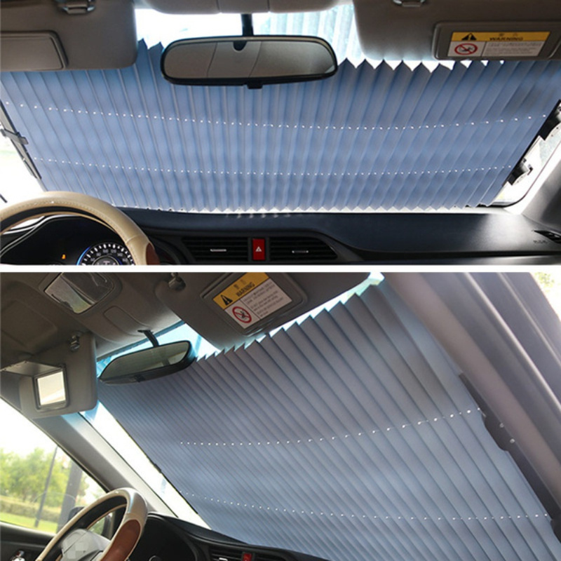 Car Retractable Sun Shade Car Sun Visor Auto Windshield Cover Car