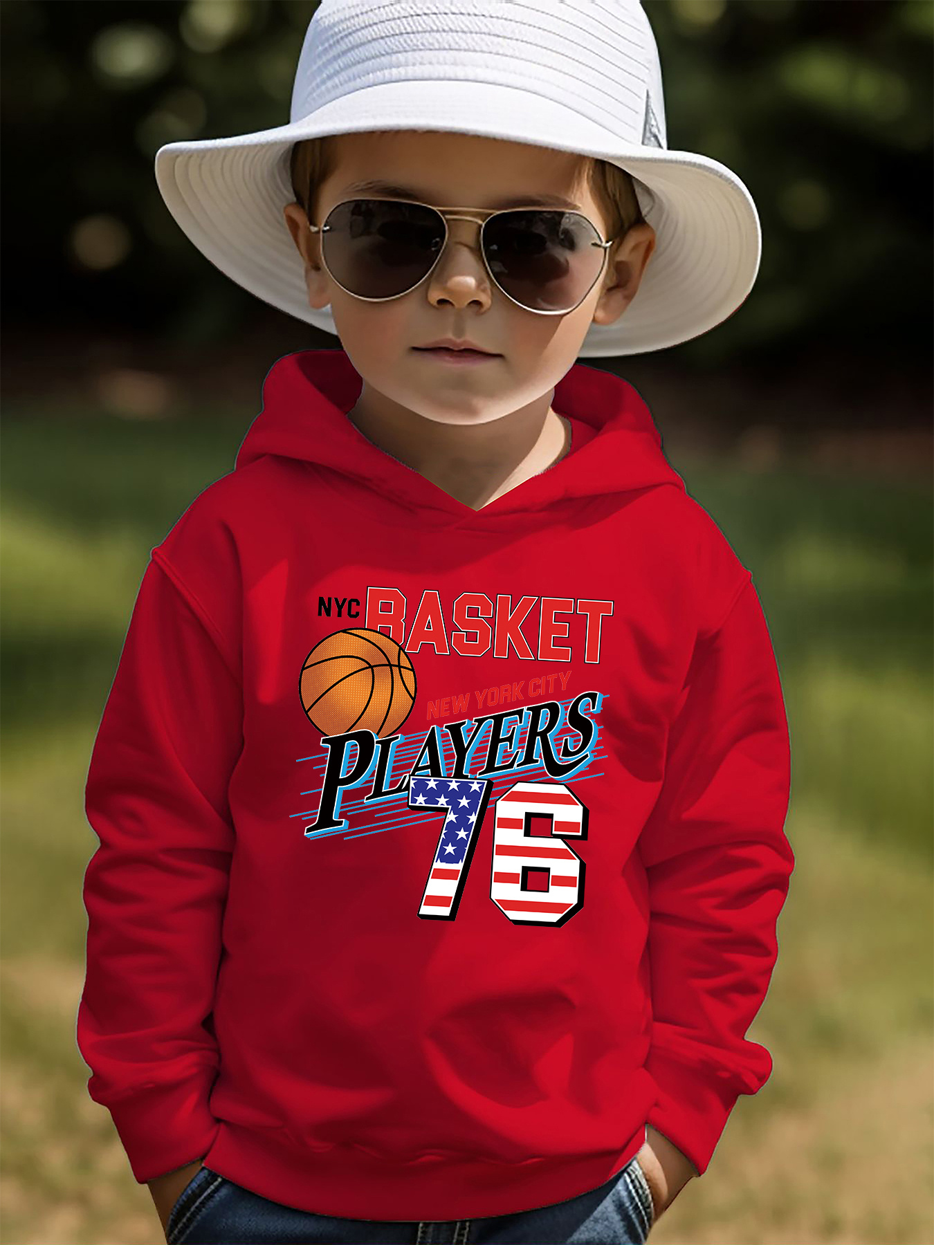 Kids store basketball hoodies