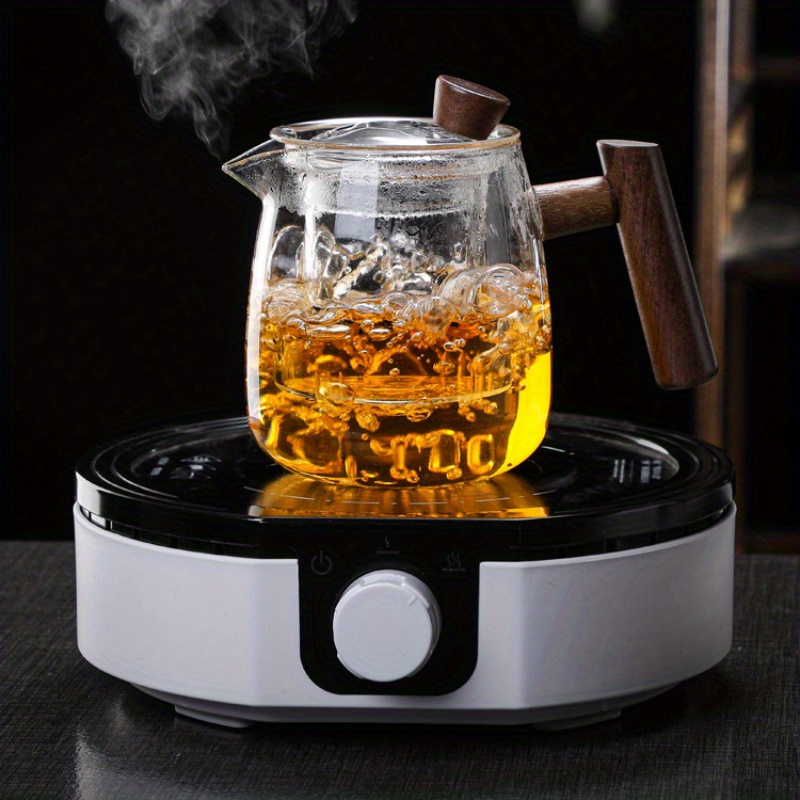 Electric Ceramic Stove Glass Tea Maker Set Household Mini Boiling Water Tea  Stove High Temperature Resistance