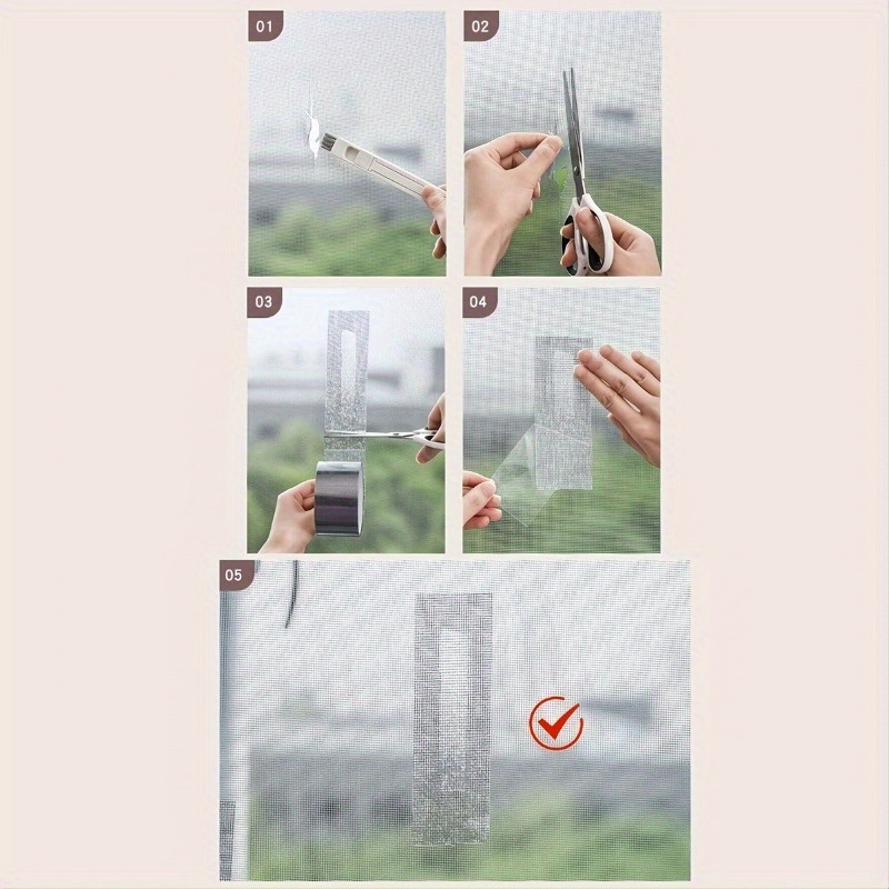 Mesh Repair Tape Window Screen Repair Tape For Window Screen - Temu