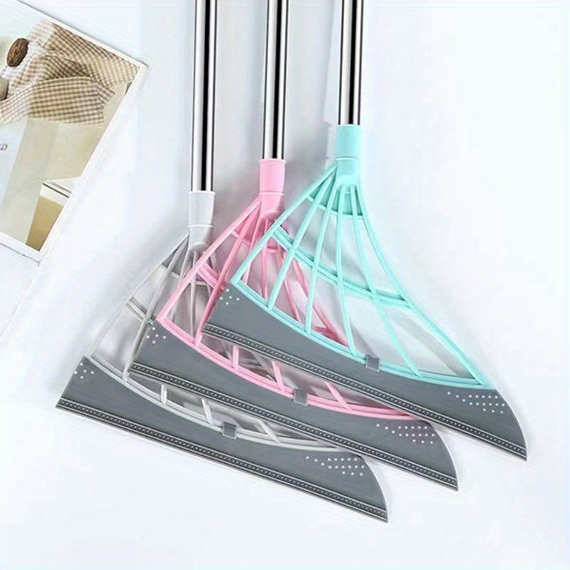 Broom, Floor Glass Mops Wiper Rubber Broom Sweeper Mopping Household Pet  Hair Removal Brushes Cleaning Tools - Temu