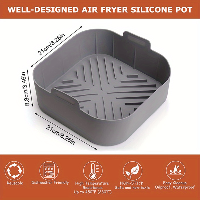 Funda Para Air Fryer Cuadrada