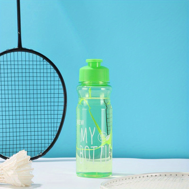 1pc Plastic Clear Water Bottle