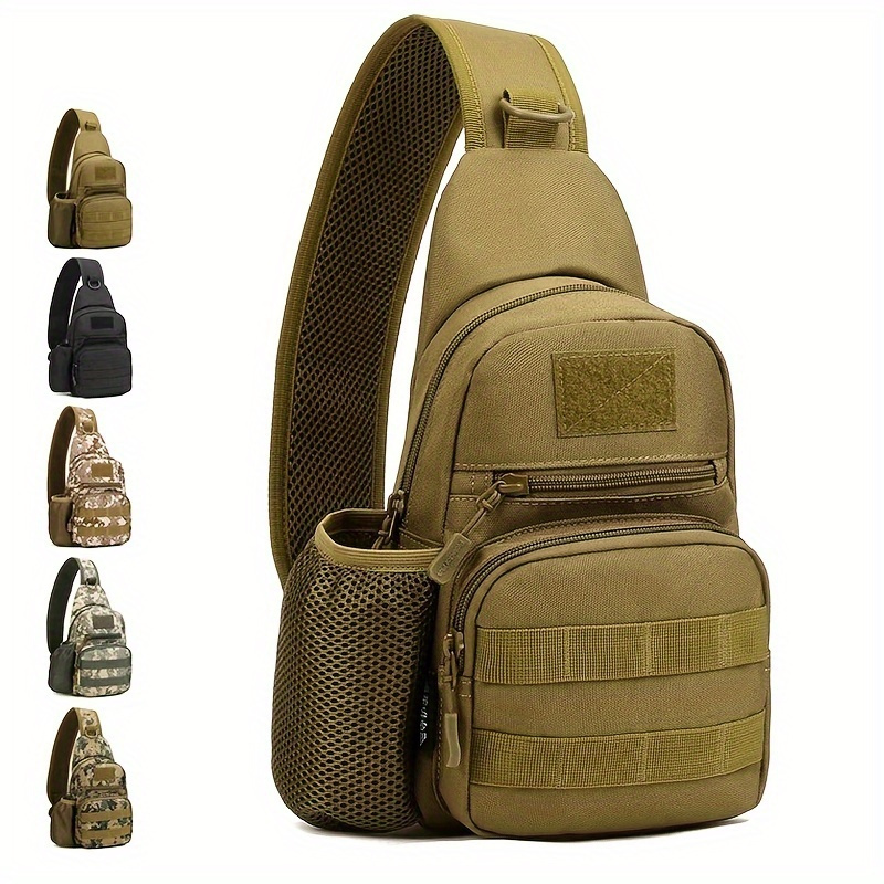 Bandolera Militar Táctica Para Hombres Mochila Deportiva De Escalada  Senderismo