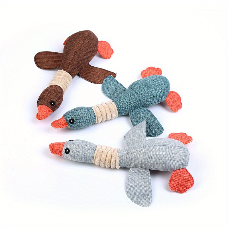 

1pc Cuddly Plush Toys: Soft Squeaky Fun For Dogs & Cats - The Perfect Pet Chew Toy!