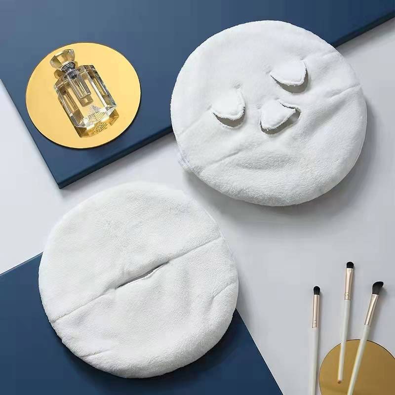 Hot Compress Face Towel Masks Reusable Facial Steamer Towel - Temu Kuwait