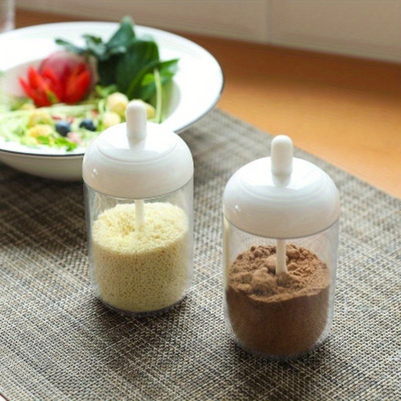 Kitchen Box Salt Pepper, Herbs Spices Container Set