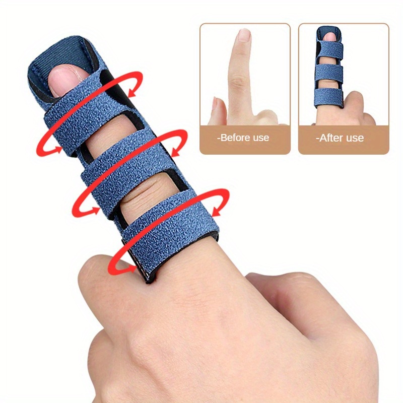 Finger Splint Wraps Adjustable Finger Brace Trigger Finger Buddy Splints  Mallet Finger Guards for Arthritis Sport Finger Support Sleeves Protector  for Basketball Volleyball Tennis 