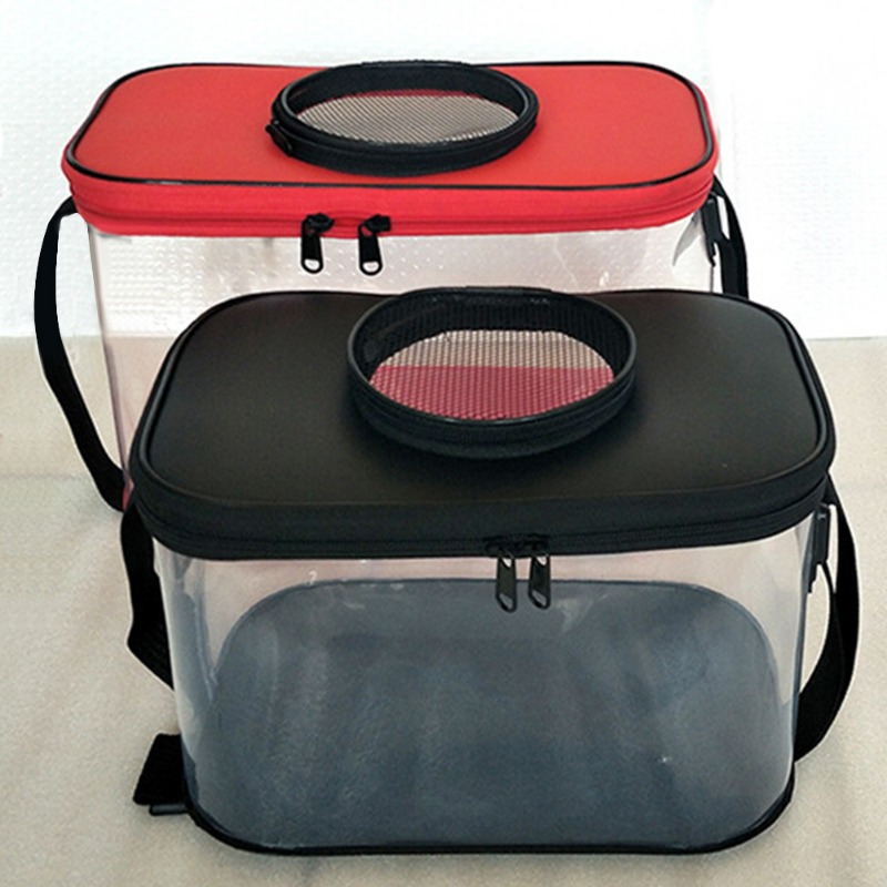 Outdoor Transparent Fishing Bucket Foldable Portable - Temu Canada