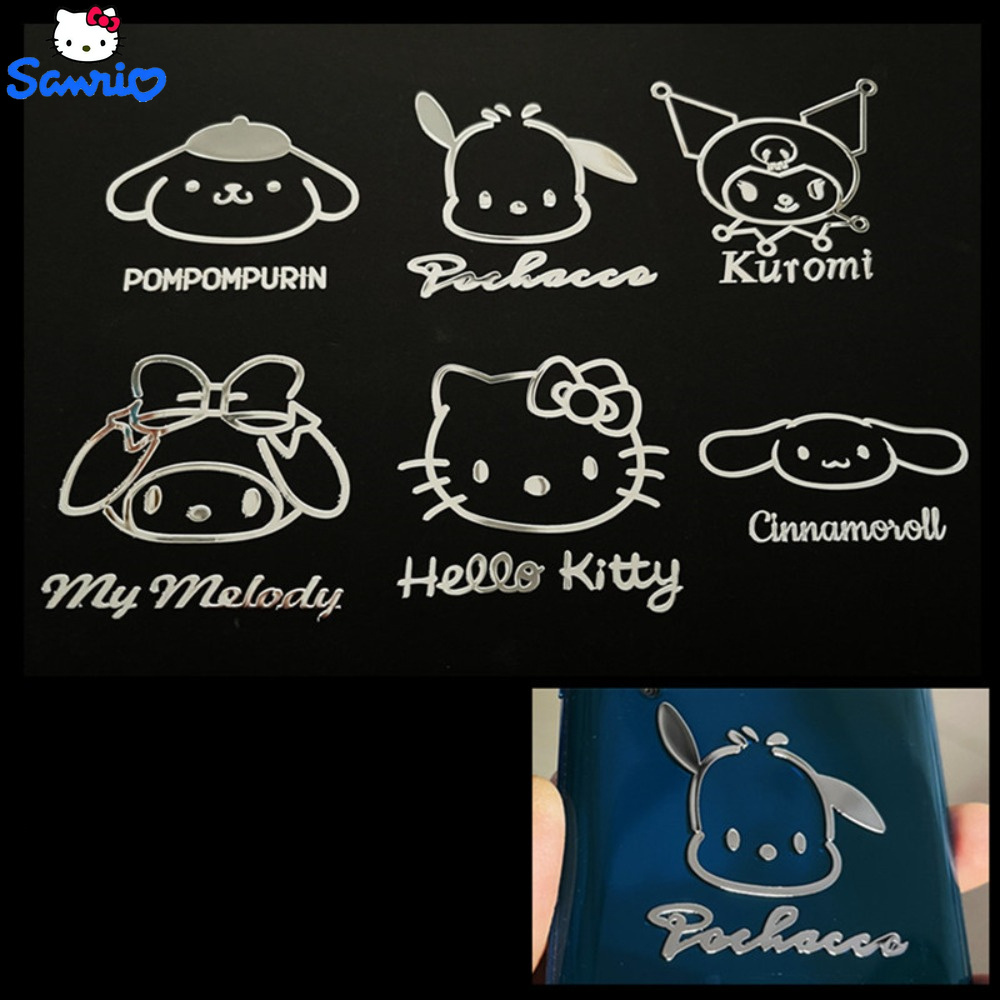 100pcs Mixed Sanrio Stickers Hello Kitty Cinnamoroll Kuromi My Melody  Waterproof