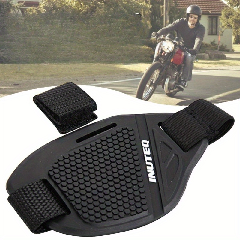 Housse De Protection De Botte En Caoutchouc Pour Coussinet De Changement De  Vitesse De Moto, Couvre-chaussure Antidérapant Réglable Pour Levier De  Vitesse, Protection De Chaussure De Moto - Temu France