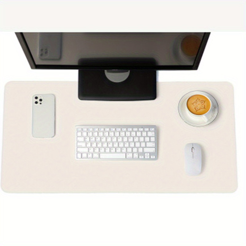 Acheter Tapis de protection de bureau de grande taille en cuir PU, tapis de  souris étanche, clavier de bureau, tapis de souris de jeu, accessoires PC
