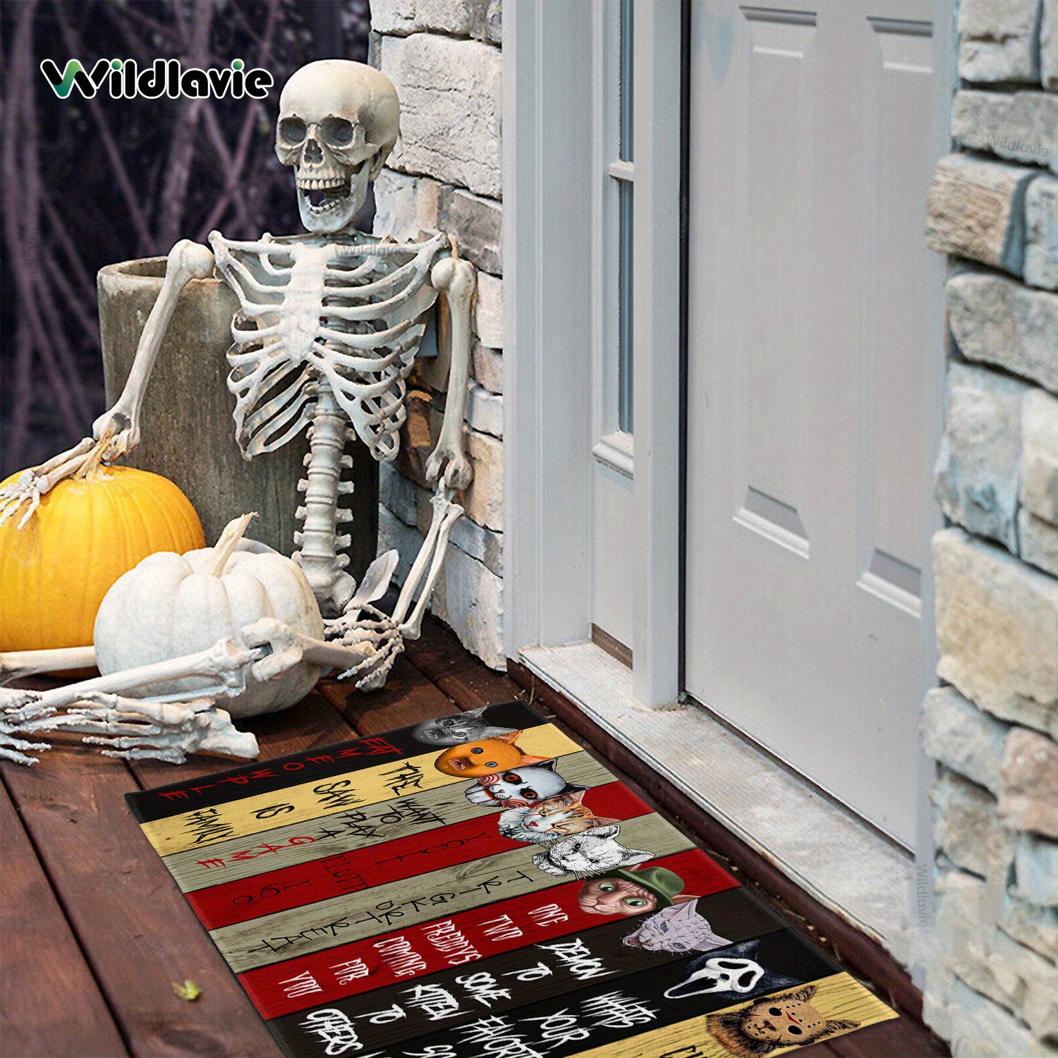 Don't Open Dead Inside Doormat – Halloween Zombie Doormat.