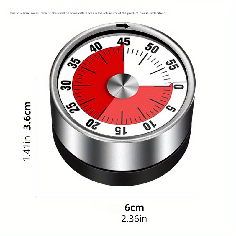 Dropship Magnetic Kitchen Timer Rotary Digital Timer Manual Countdown Alarm  Clock Mechanical Cooking Timer Cooking Shower Study Stopwatch to Sell  Online at a Lower Price
