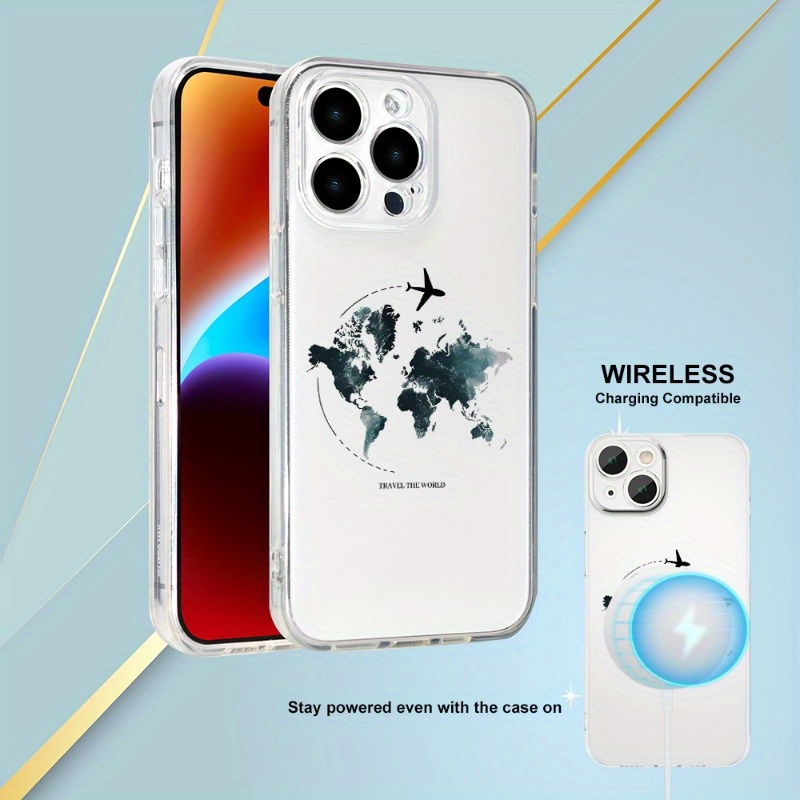 

Voyage 2.0mm Clear Phone Case With Uv Printing 360 Degree Full Protection Phone Cover For Iphone 11 12 13 14 15 Pro Max Xr X Xs 7 8 Plus Se Mini