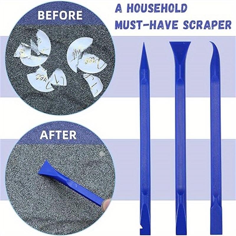 Razor Blade Scraper Tool Set Bidirectional Plastic Scrapers - Temu
