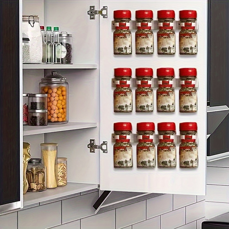 Spice Clips Spice Gripper Clips Strips Cabinet Holder Spice Temu