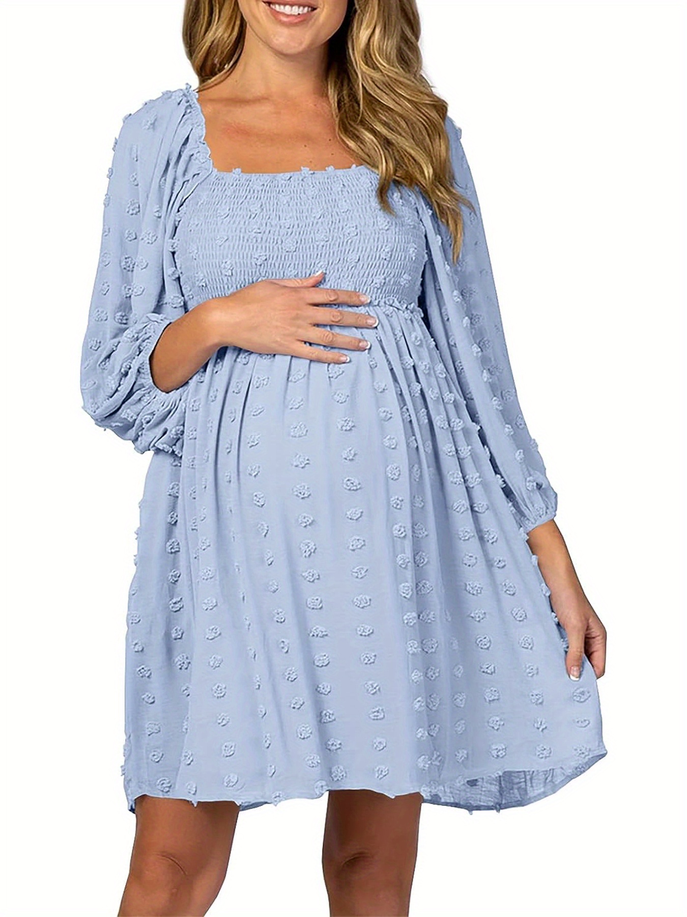 DondPO Regalo largo elegante embarazo verano regalo ropa de maternidad  tallas grandes vestido de maternidad ropa festiva regalos cortos vestido de  embarazo vestidos de maternidad M 2023, gris, XXL: : Moda