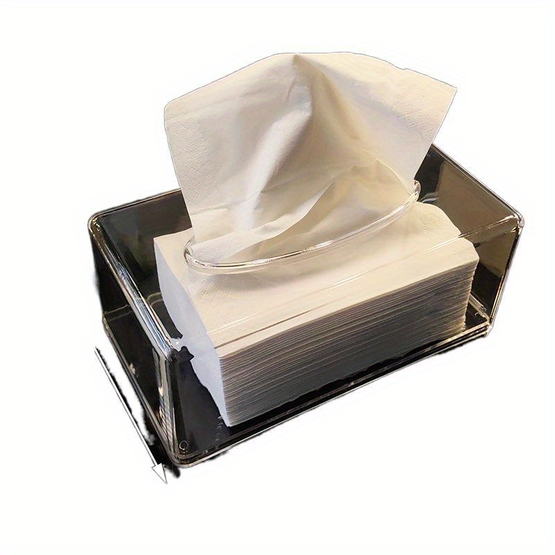 Transparent deals tissue box