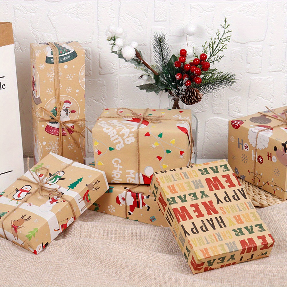 Christmas Gift Wrapping Paper Navidad Christmas - Temu