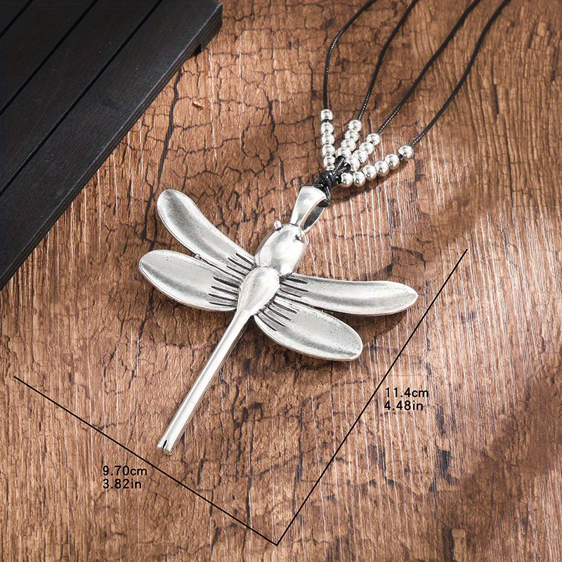 Vintage sales dragonfly necklace